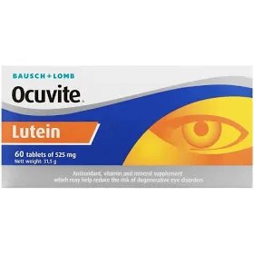 Bausch & Lomb Ocuvite Lutein Tabs 60